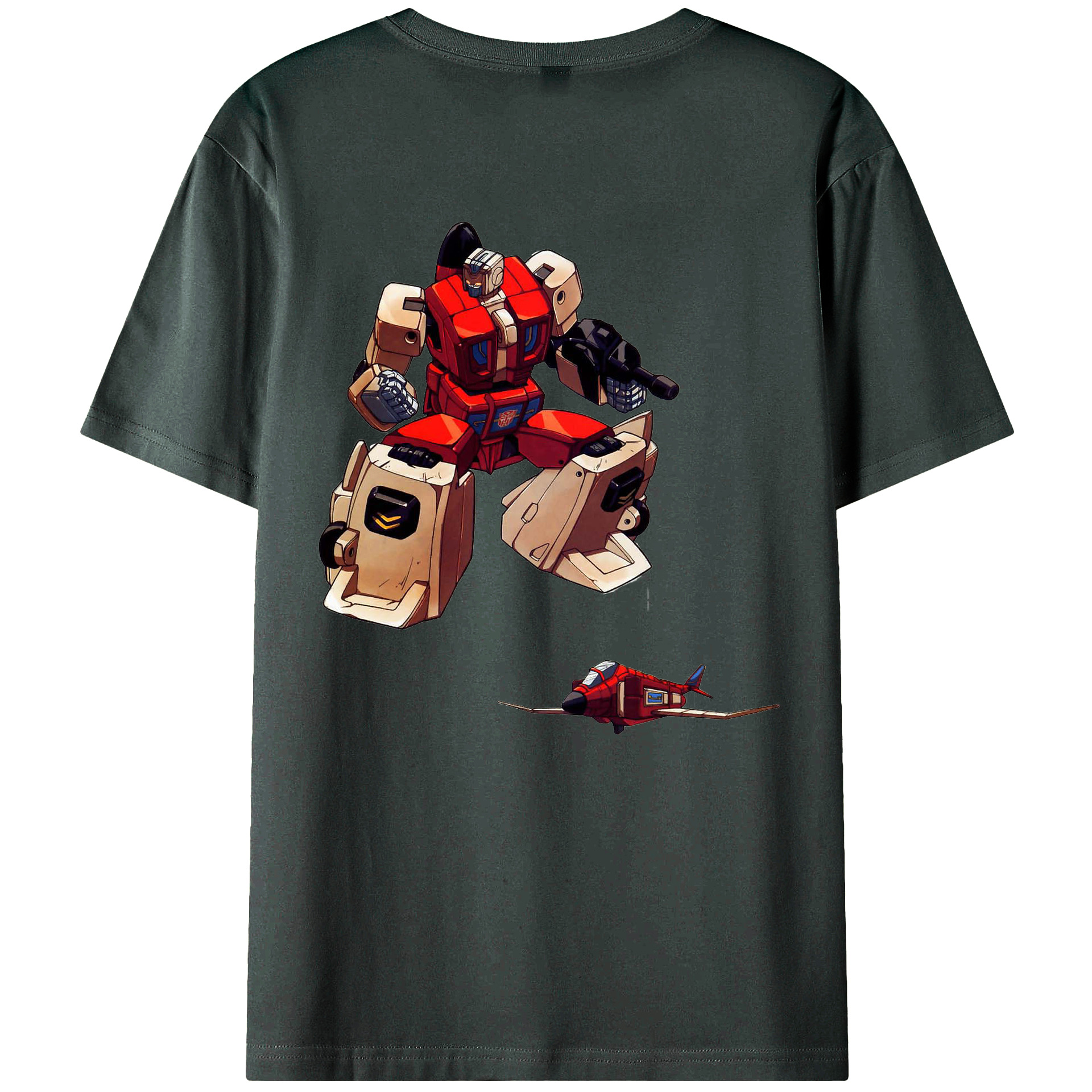 （画像用）  綿100％ メンズ半袖Tシャツ（バックプリント） 通気性